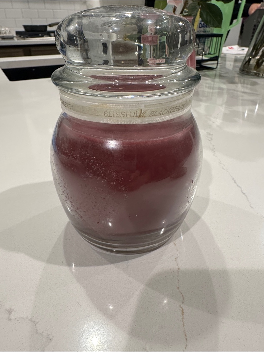 The White Barn Candle Co. Blissful BlackBerry Discontinued Scent Vintage NEW